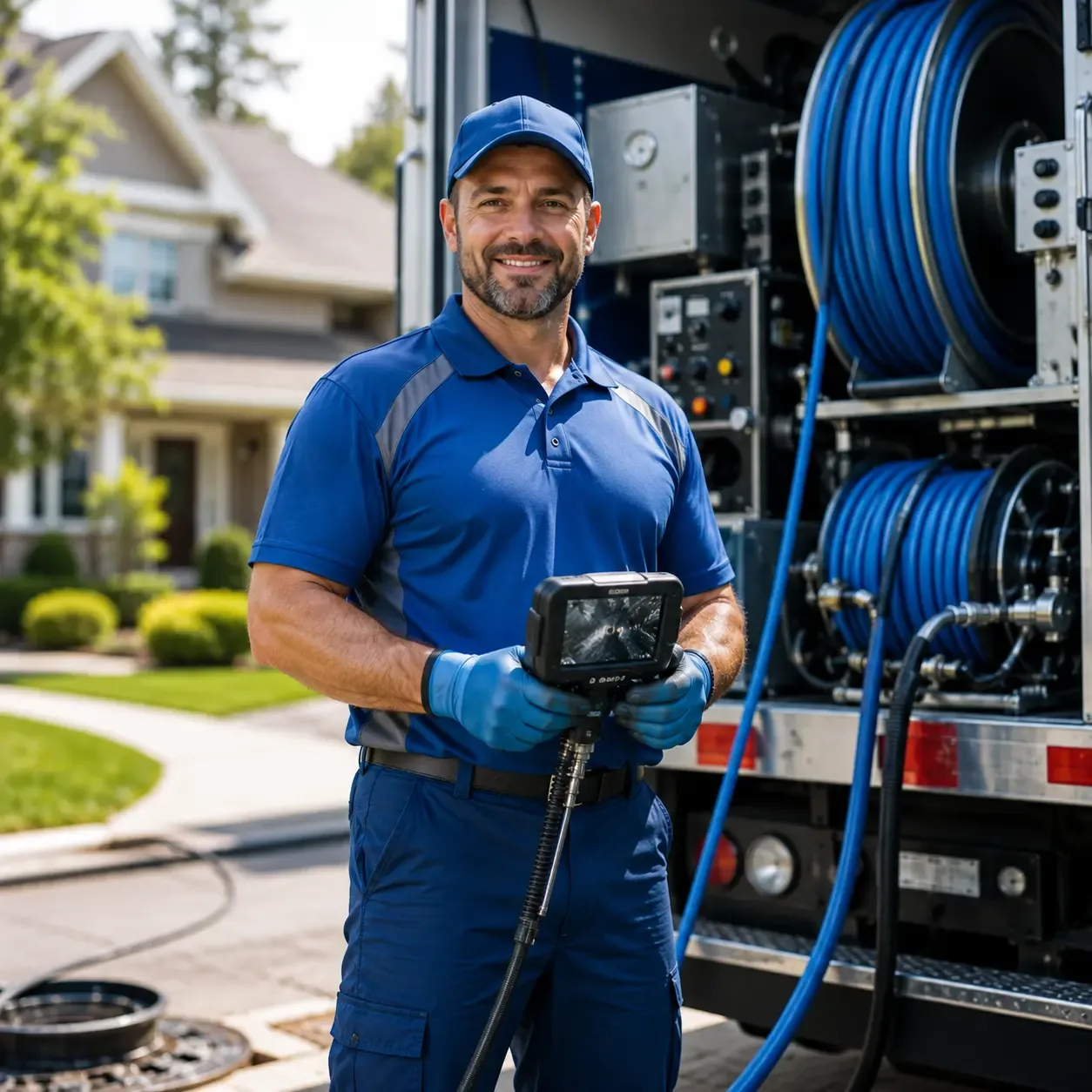 Local outdoor drain cleaning specialists in Tovey, IL